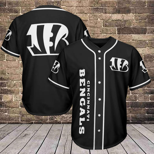 Cincinnati Bengals Baseball Jersey AZCBJS081