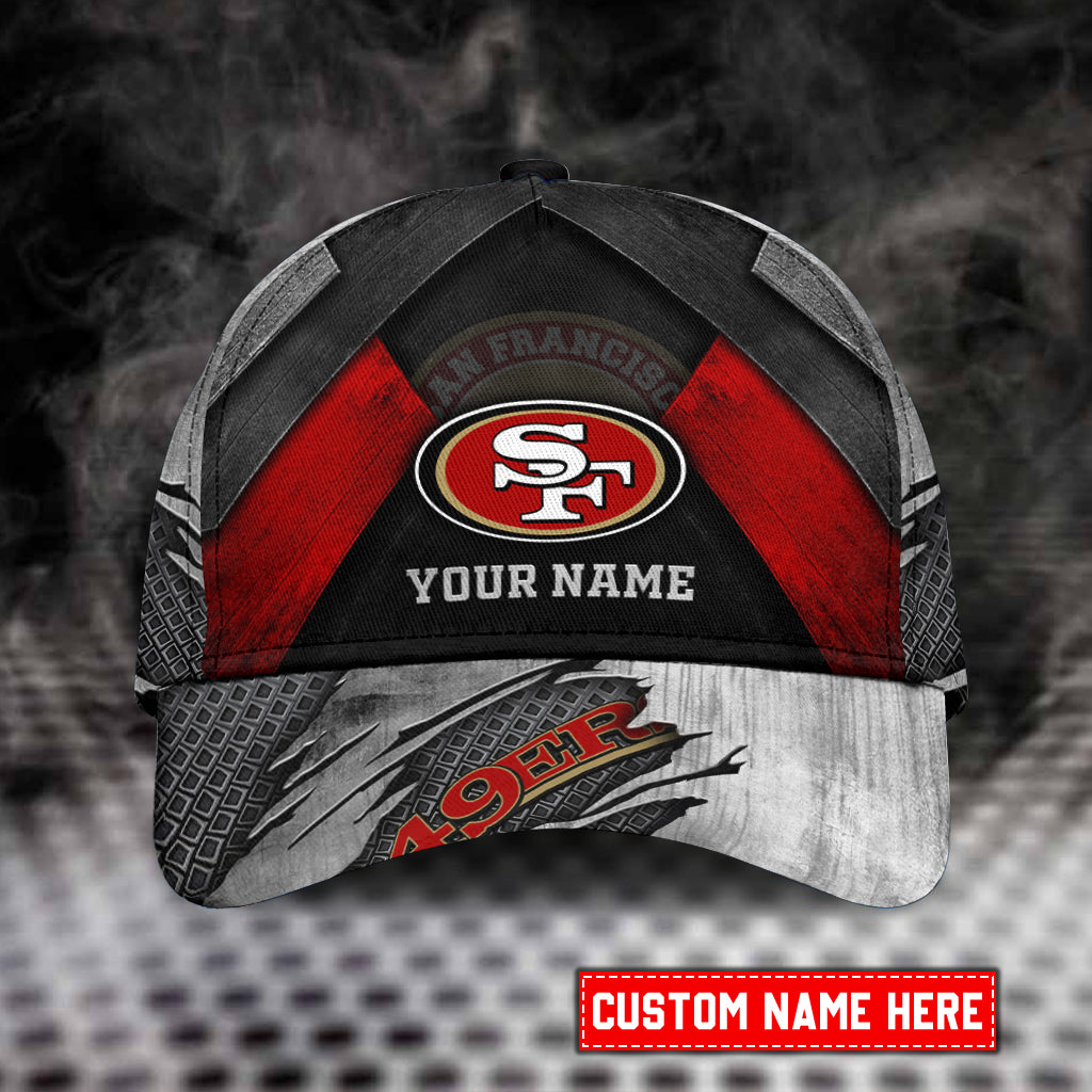 San Francisco 49ers Personalized Classic Cap AZCCAP038