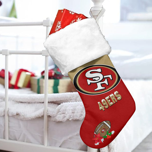 San Francisco 49ers Christmas Socks AZCCRMS033