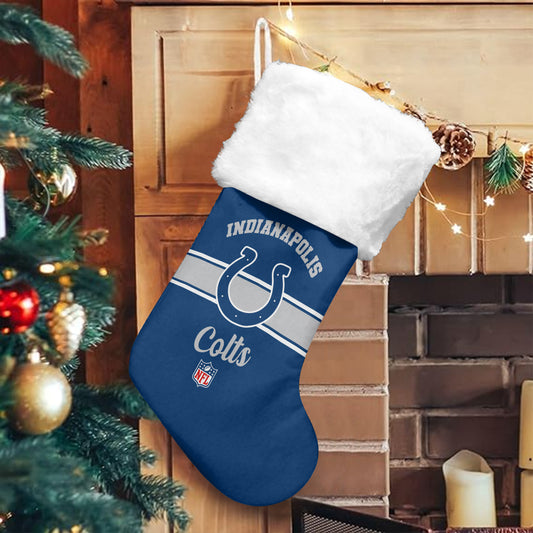 Indianapolis Colts Christmas Socks AZCCRMS034