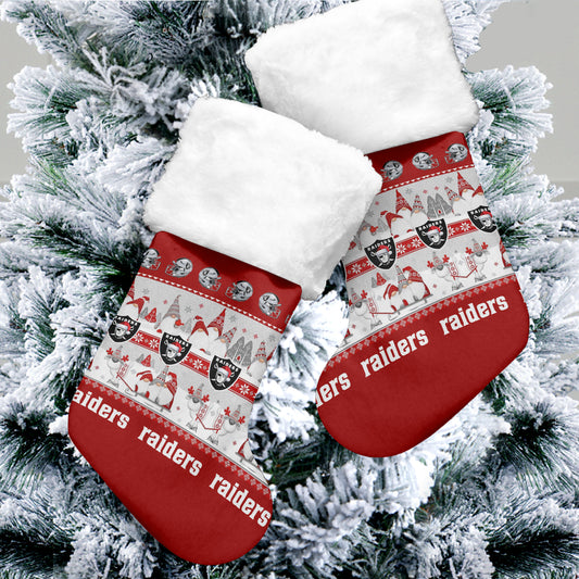Las Vegas Raiders Christmas Socks AZCCRMS041