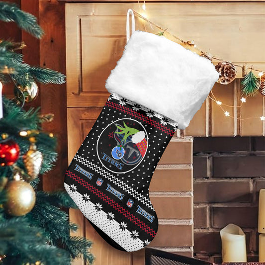Tennessee Titans Christmas Socks AZCCRMS081