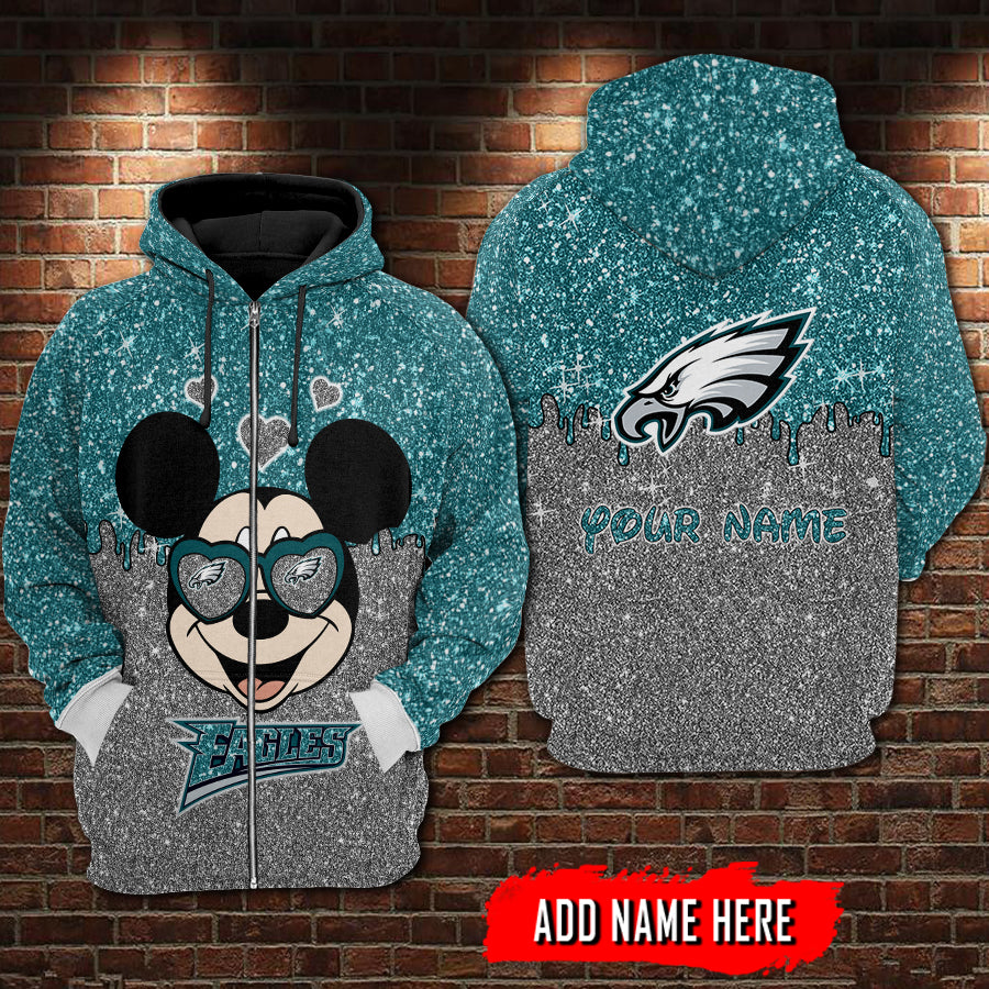 Philadelphia Eagles Personalized Hoodie AZCHD044