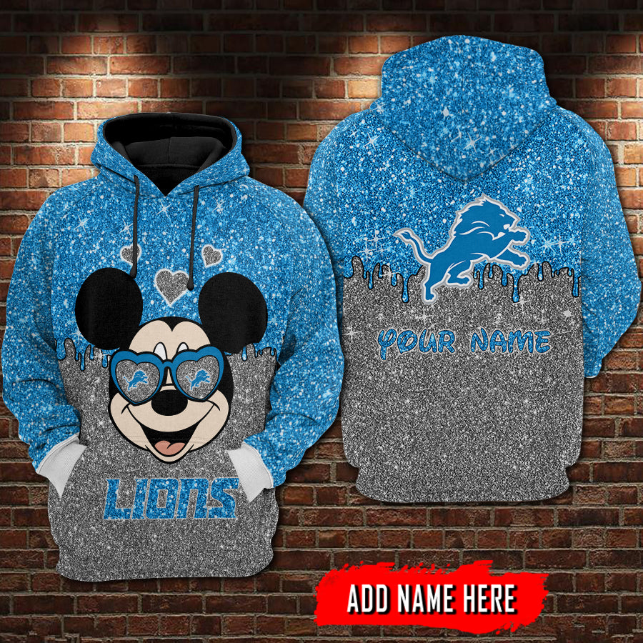 Detroit Lions Personalized Hoodie AZCHD045