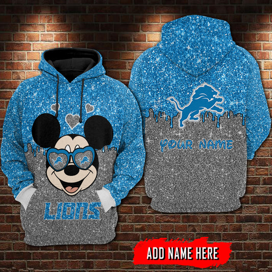 Detroit Lions Personalized Hoodie AZCHD045