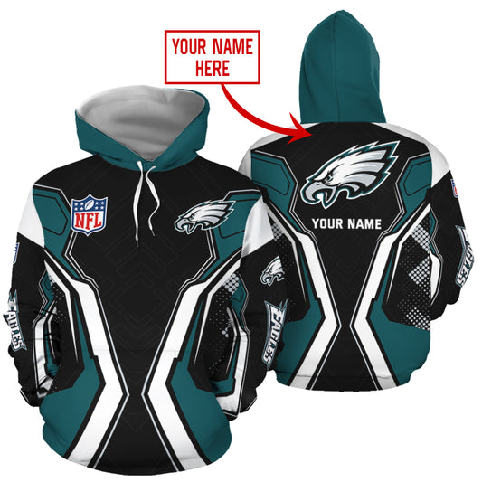 Philadelphia Eagles Personalized Hoodie AZCHD047