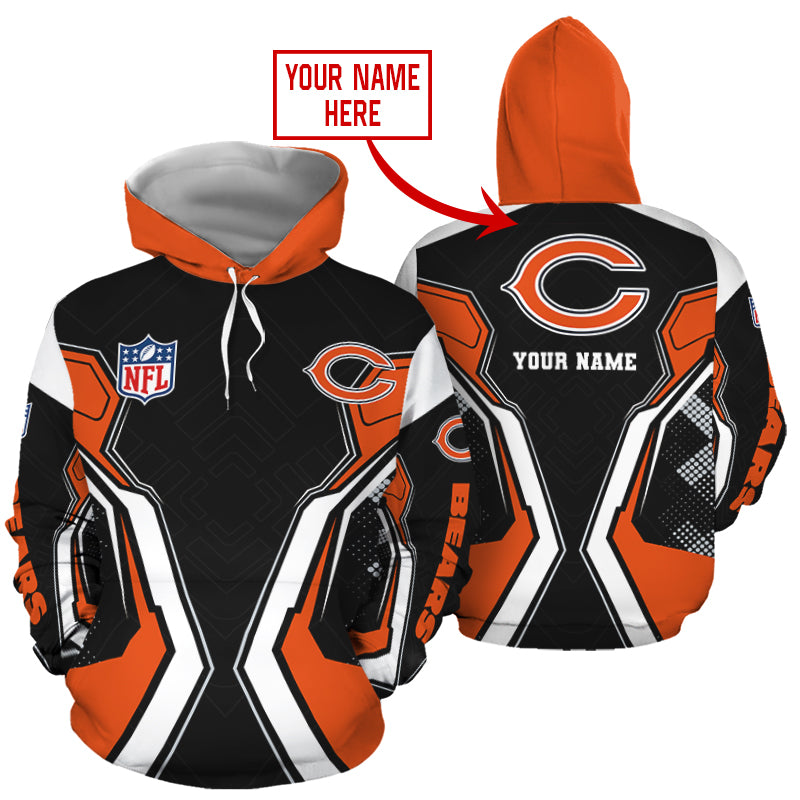 Chicago Bears Personalized Hoodie AZCHD048