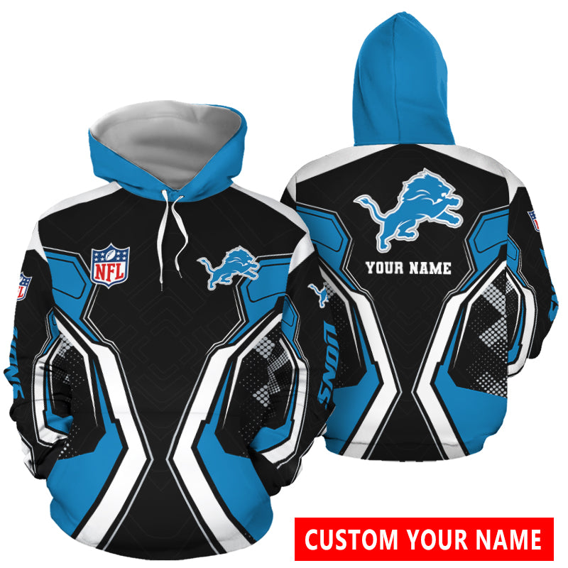 Detroit Lions Personalized Hoodie AZCHD073