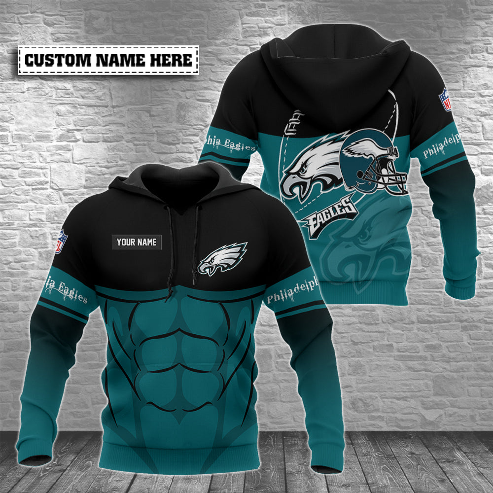 Philadelphia Eagles Personalized Hoodie AZCHD085