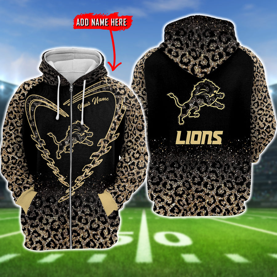 Detroit Lions Personalized Hoodie AZCHD093
