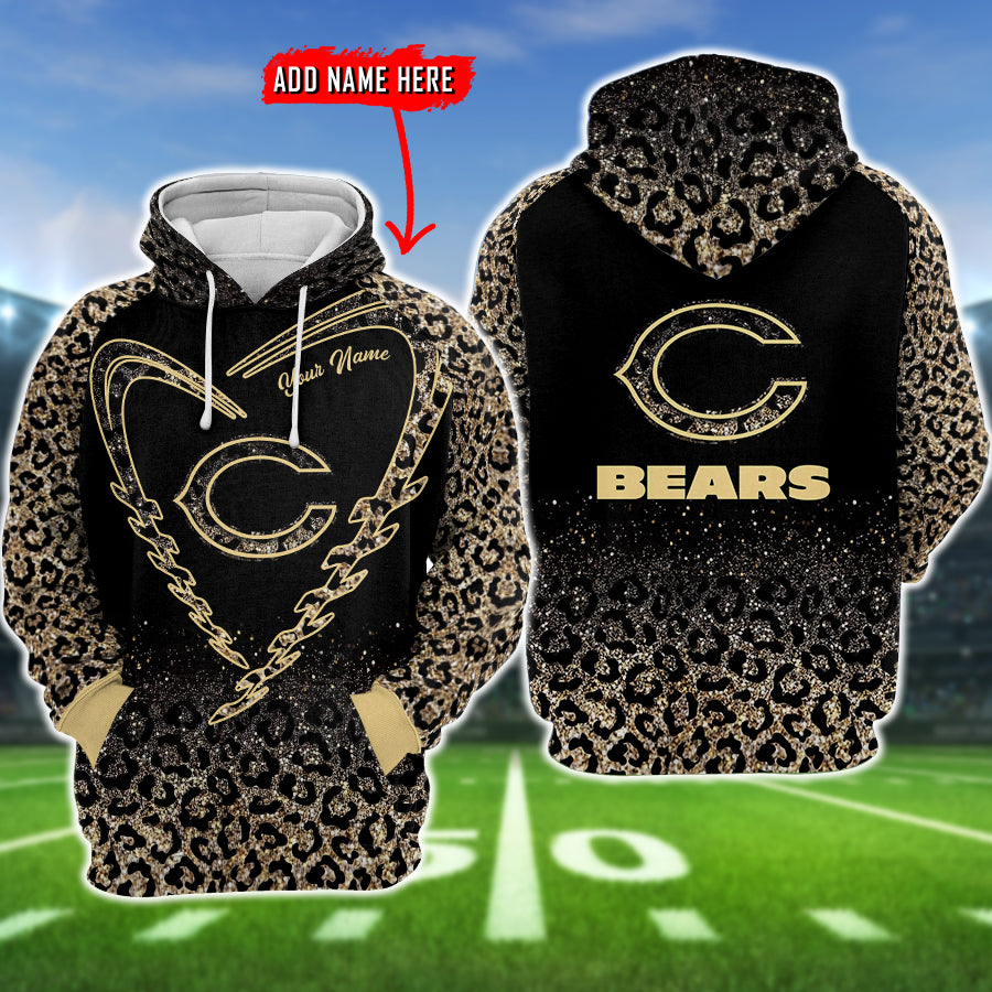 Chicago Bears Personalized Hoodie AZCHD096