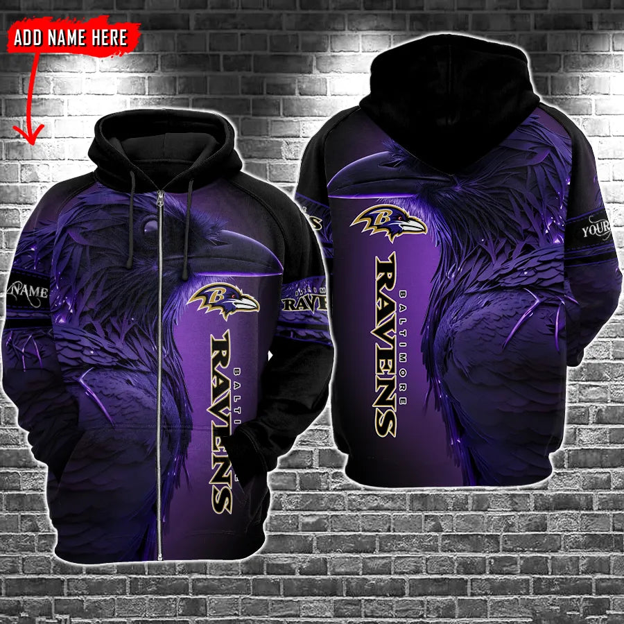 Baltimore Ravens Personalized Hoodie AZCHD097