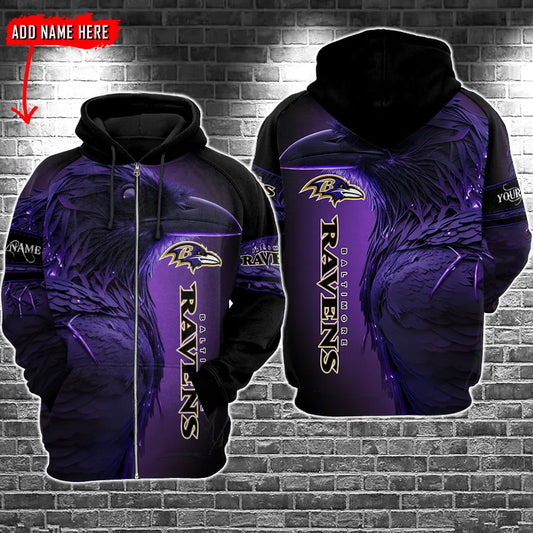 Baltimore Ravens Personalized Hoodie AZCHD097