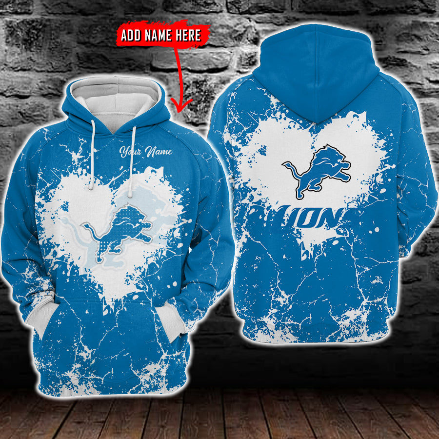 Detroit Lions Personalized Hoodie AZCHD102