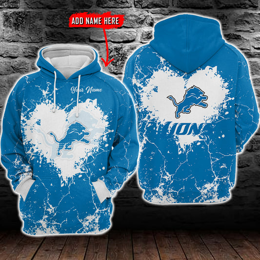 Detroit Lions Personalized Hoodie AZCHD102