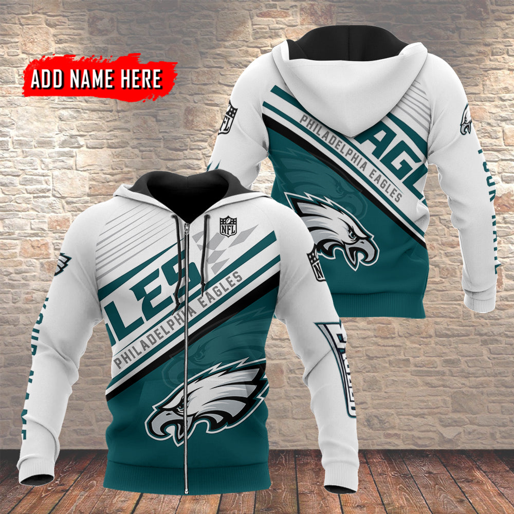 Philadelphia Eagles Personalized Hoodie AZCHD140