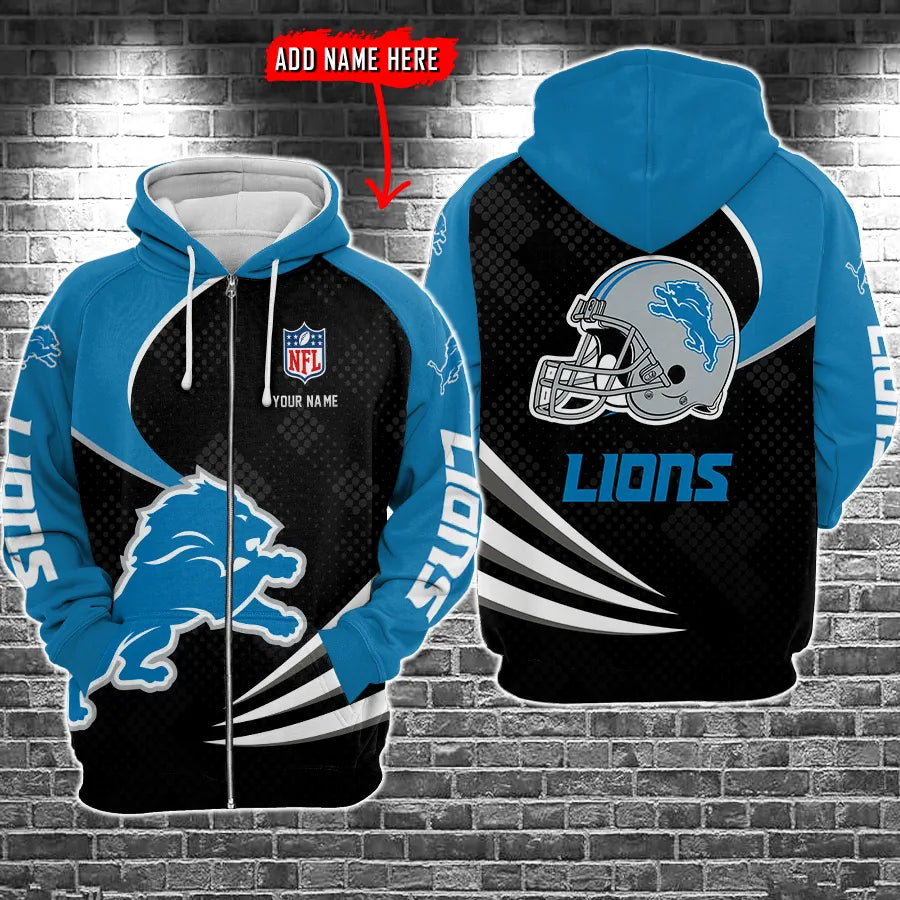 Detroit Lions Personalized Hoodie AZCHD153