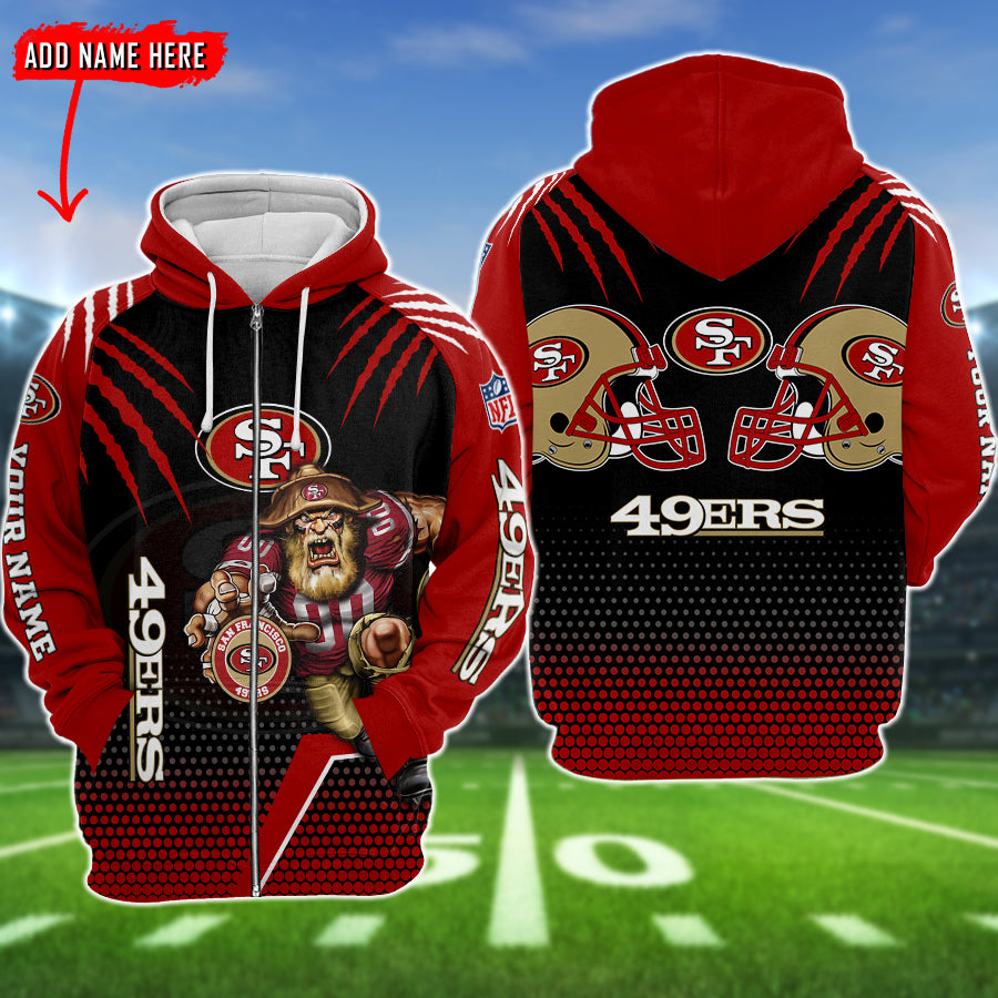 San Francisco 49ers Personalized Hoodie AZCHD155