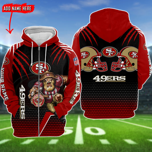 San Francisco 49ers Personalized Hoodie AZCHD155