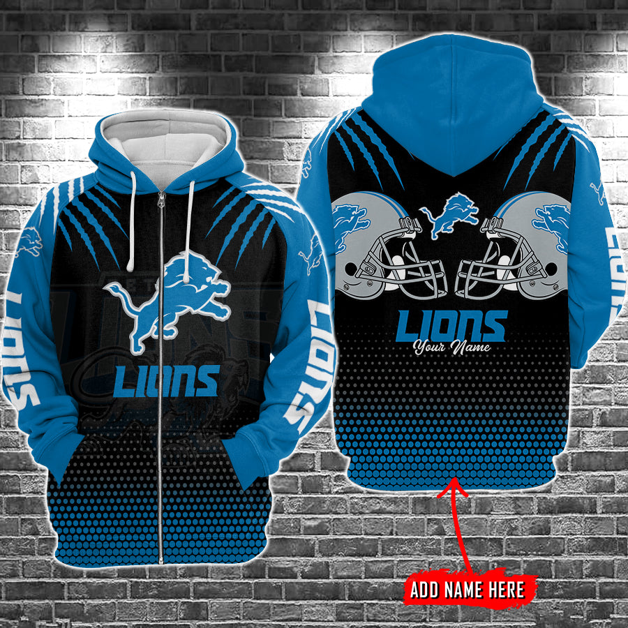 Detroit Lions Personalized Hoodie AZCHD157