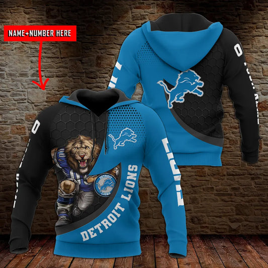 Detroit Lions Personalized Hoodie AZCHD162