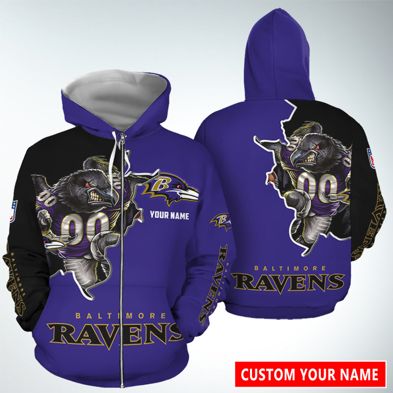 Baltimore Ravens Personalized Hoodie AZCHD188