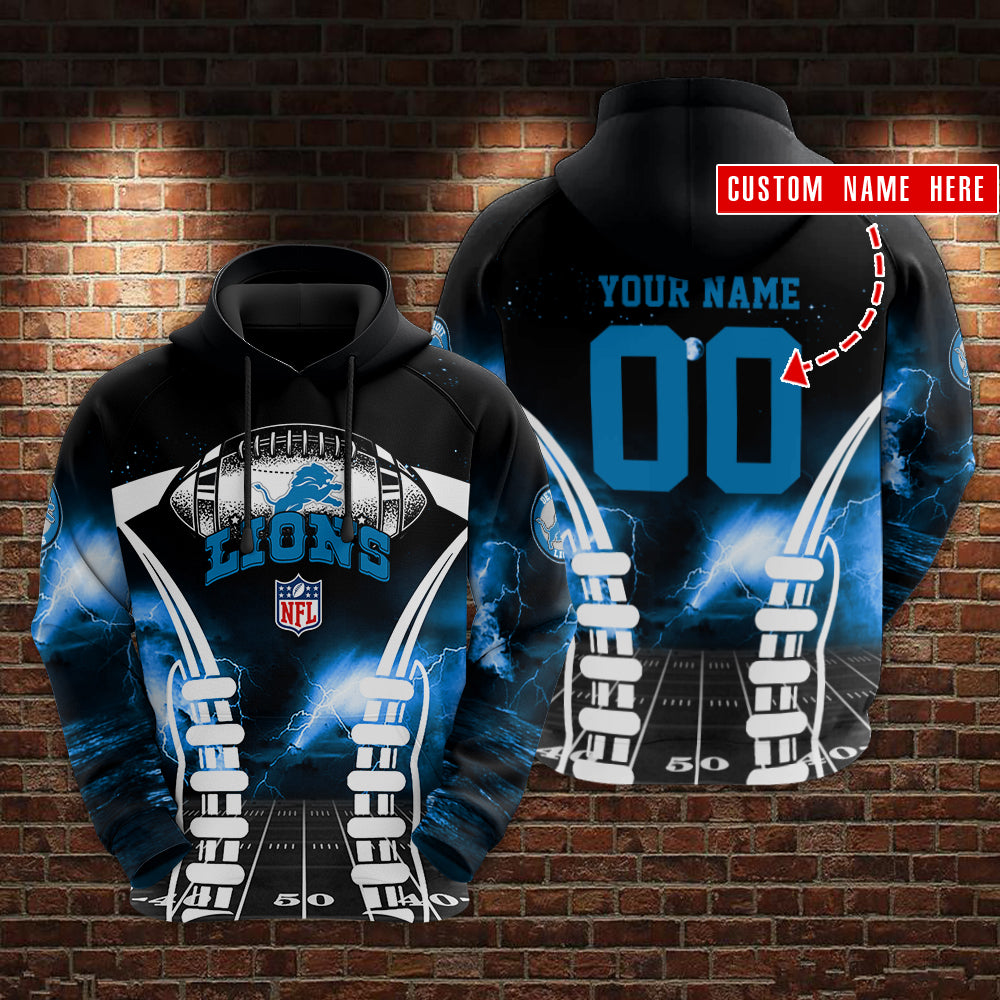 Detroit Lions Personalized Hoodie AZCHD194