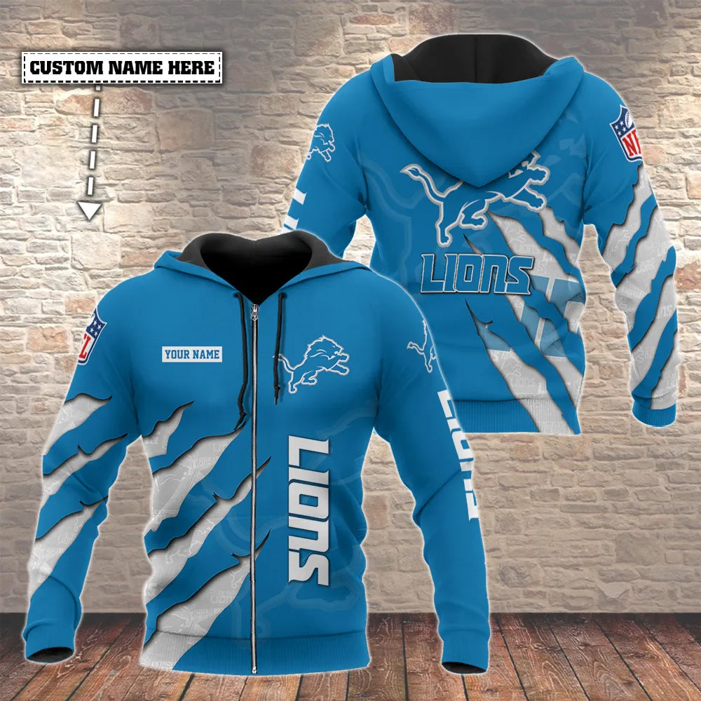 Detroit Lions Personalized Hoodie AZCHD202