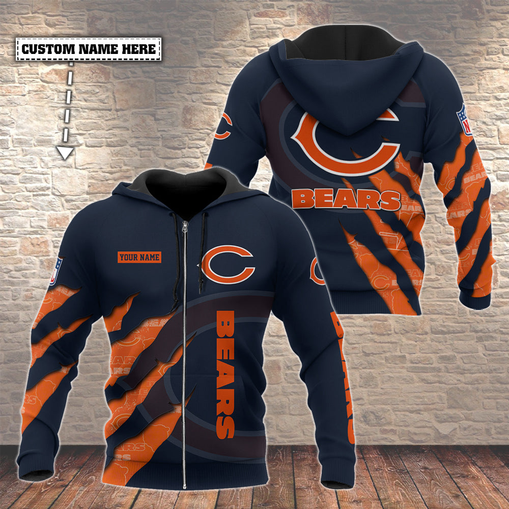 Chicago Bears Personalized Hoodie AZCHD203