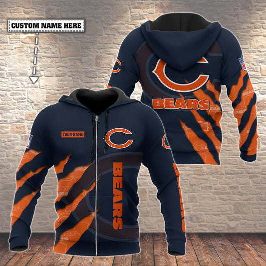 Chicago Bears Personalized Hoodie AZCHD203