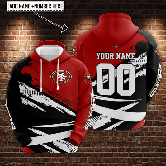 San Francisco 49ers Personalized Hoodie AZCHD204