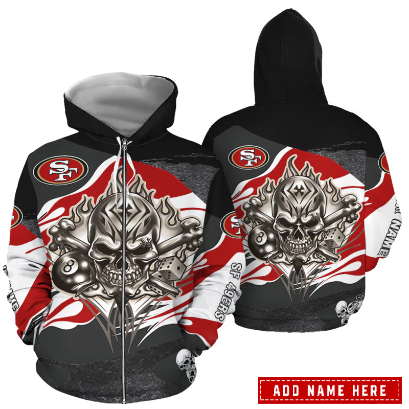 San Francisco 49ers Personalized Hoodie AZCHD208