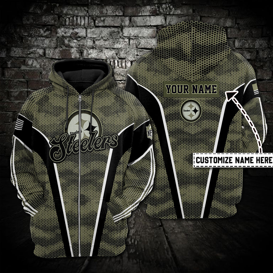 Pittsburgh Steelers Personalized Hoodie AZCHD210