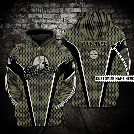Pittsburgh Steelers Personalized Hoodie AZCHD210