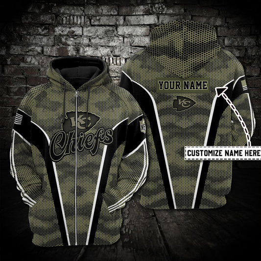 Kansas City Chiefs Personalized Hoodie AZCHD212