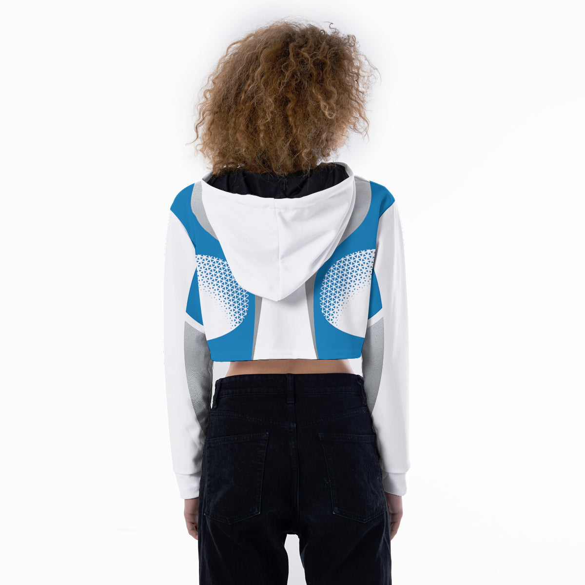 Detroit Lions Combo Croptop Hoodie And Leggings AZCLG106+AZC2CHD106