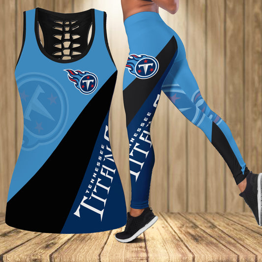 Tennessee Titans Combo Tank Top And Leggings AZCLG055+AZCTT055