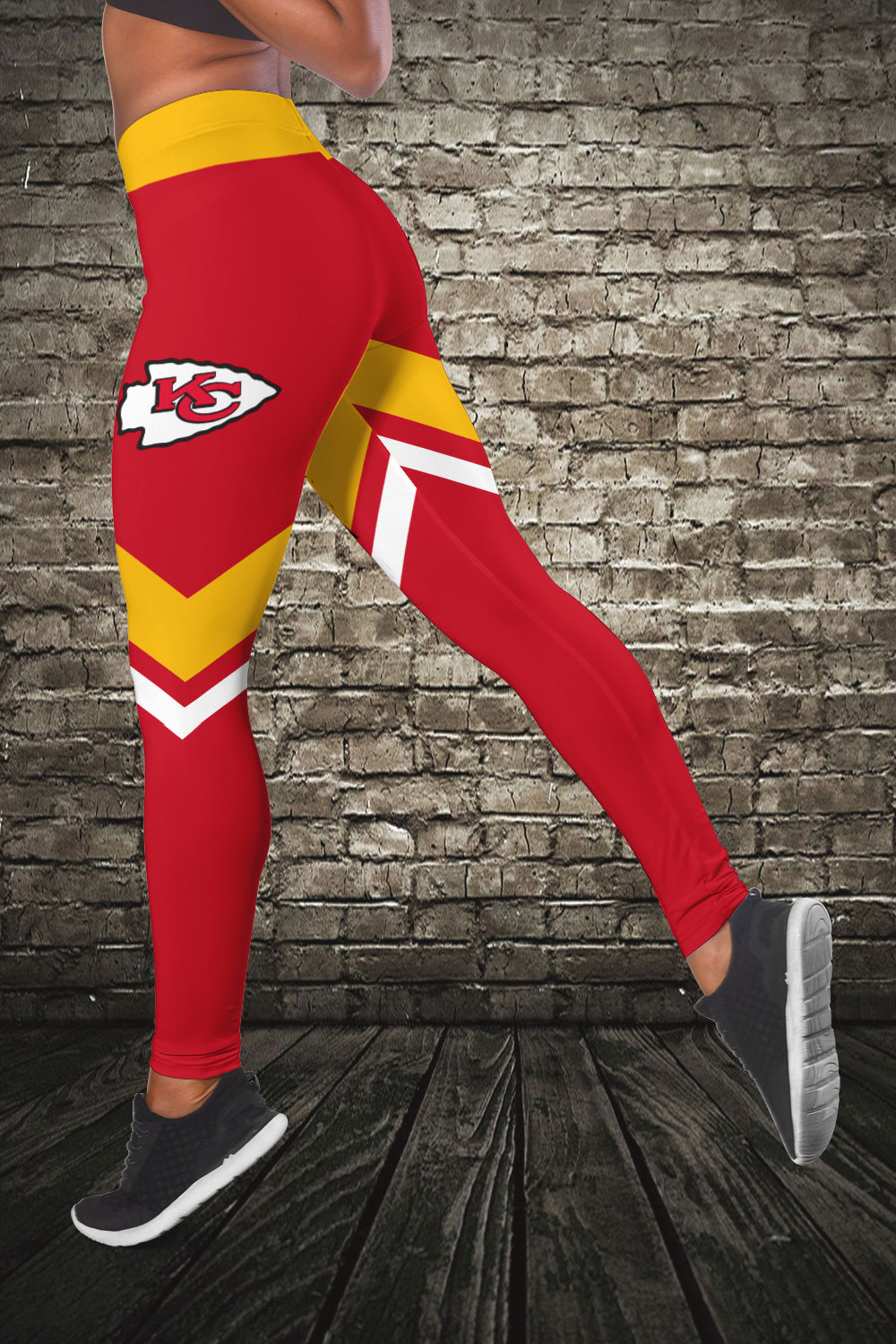 Kansas City Chiefs Personalized Combo Croptop Hoodie And Leggings AZCLG137+AZC2CHD137