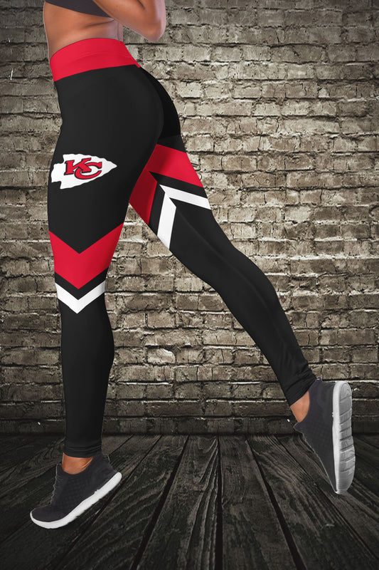 Kansas City Chiefs Personalized Combo Croptop Hoodie And Leggings AZCLG138+AZC2CHD138