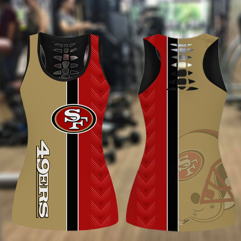 San Francisco 49ers Combo Tank Top And Leggings AZCLG033-AZCTT033