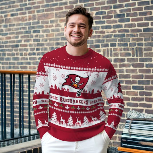 Tampa Bay Buccaneers Premium Ugly Christmas Sweater Seasonal Edition AZDTUSW000143