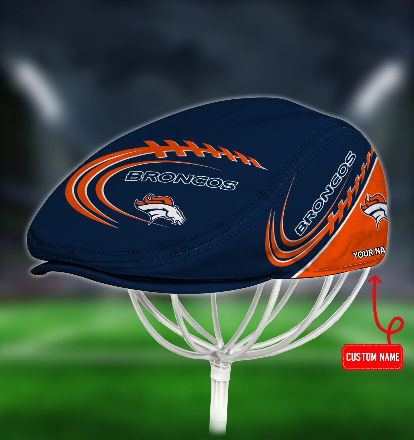 Denver Broncos Custom Jeff Cap HA10