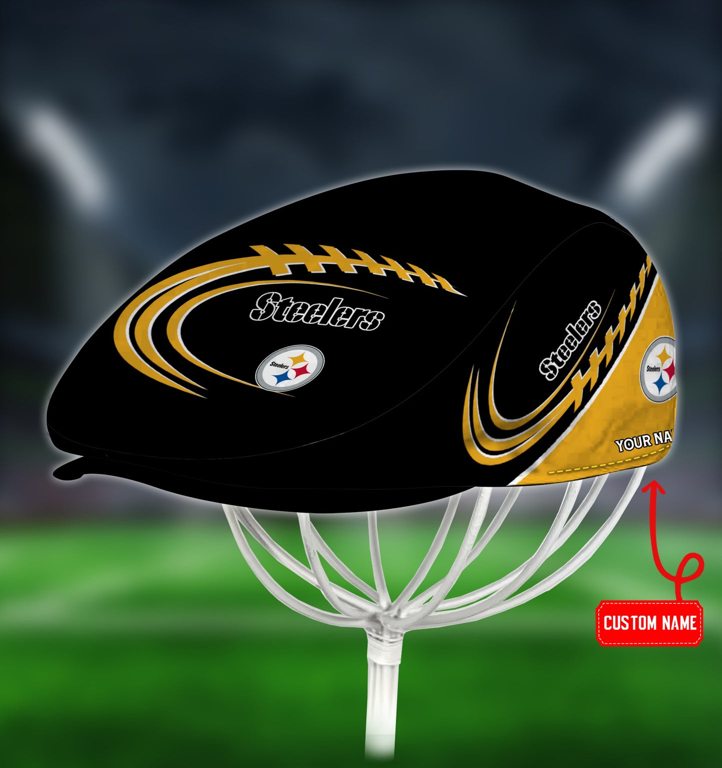 Pittsburgh Steelers Custom Jeff Cap HA27