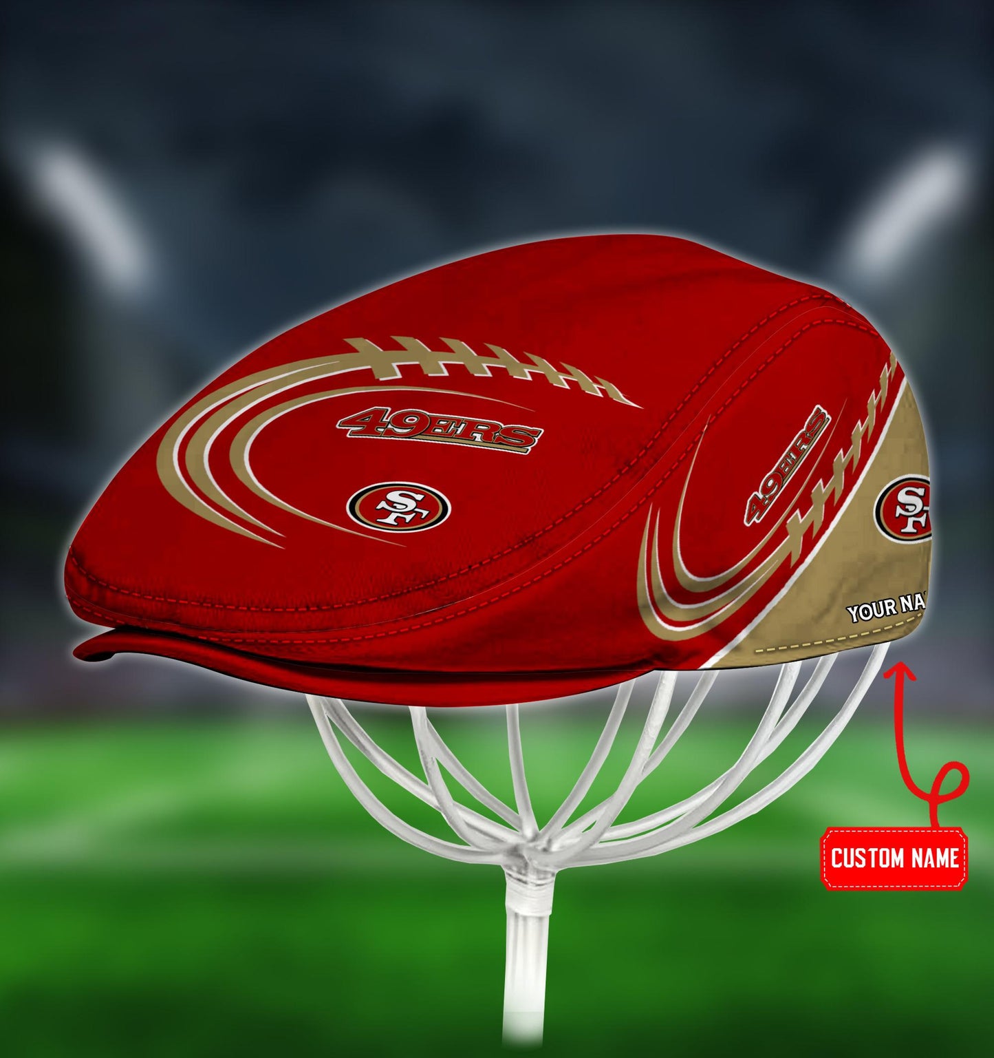 San Francisco 49ers Custom Jeff Cap HA28