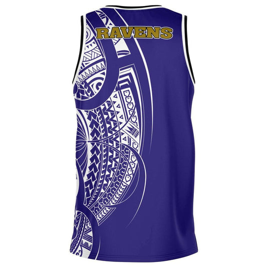 Baltimore Ravens Limited Edition Personalized Sports Basketball Jersey AZHABKJS000001