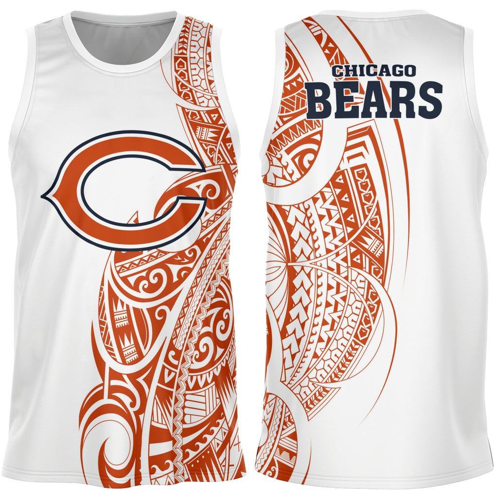 Chicago Bears Limited Edition Personalized Sports Basketball Jersey AZHABKJS000003