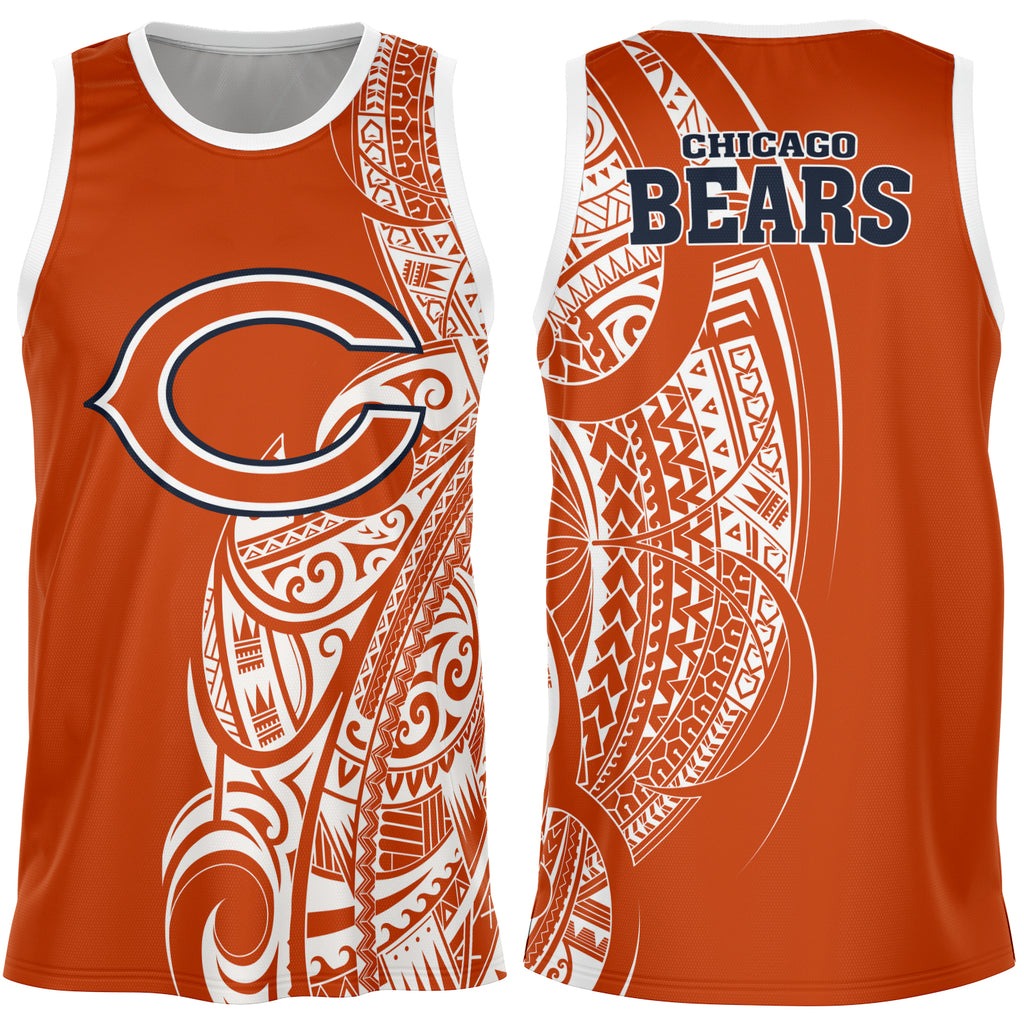 Chicago Bears Limited Edition Personalized Sports Basketball Jersey AZHABKJS000004