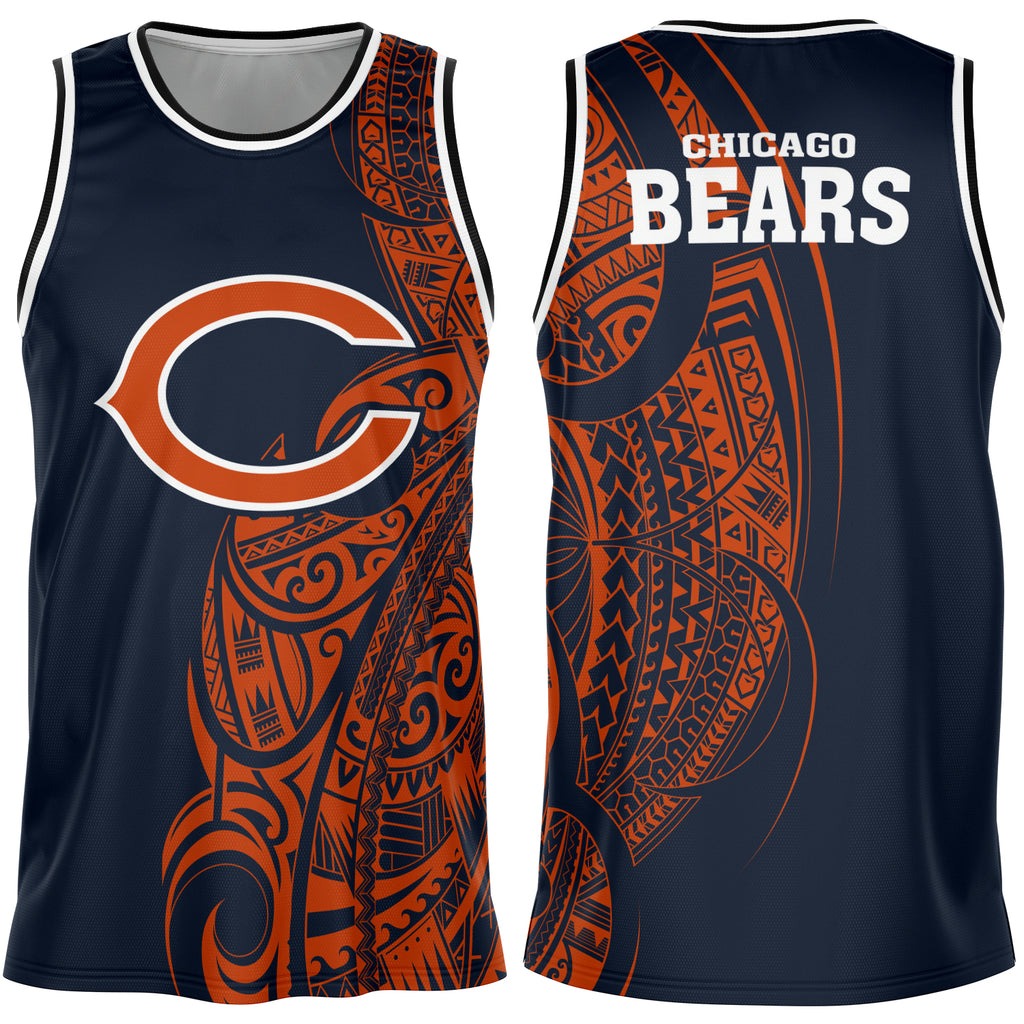 Chicago Bears Limited Edition Personalized Sports Basketball Jersey AZHABKJS000005