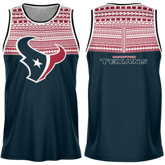 Houston Texans Limited Edition Personalized Sports Basketball Jersey AZHABKJS000010