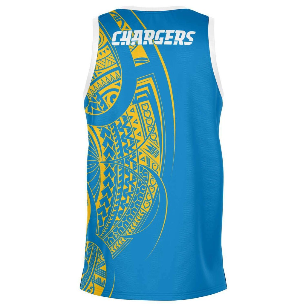 Los Angeles Chargers Limited Edition Personalized Sports Basketball Jersey AZHABKJS000015
